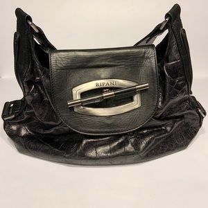 RIPANI Black Purse